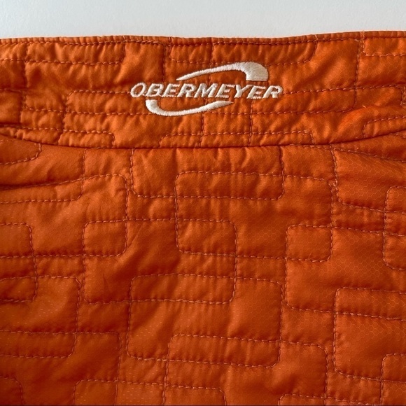 ❤️ Obermeyer quilted Jacket in burnt orange M25” - Picture 11 of 11